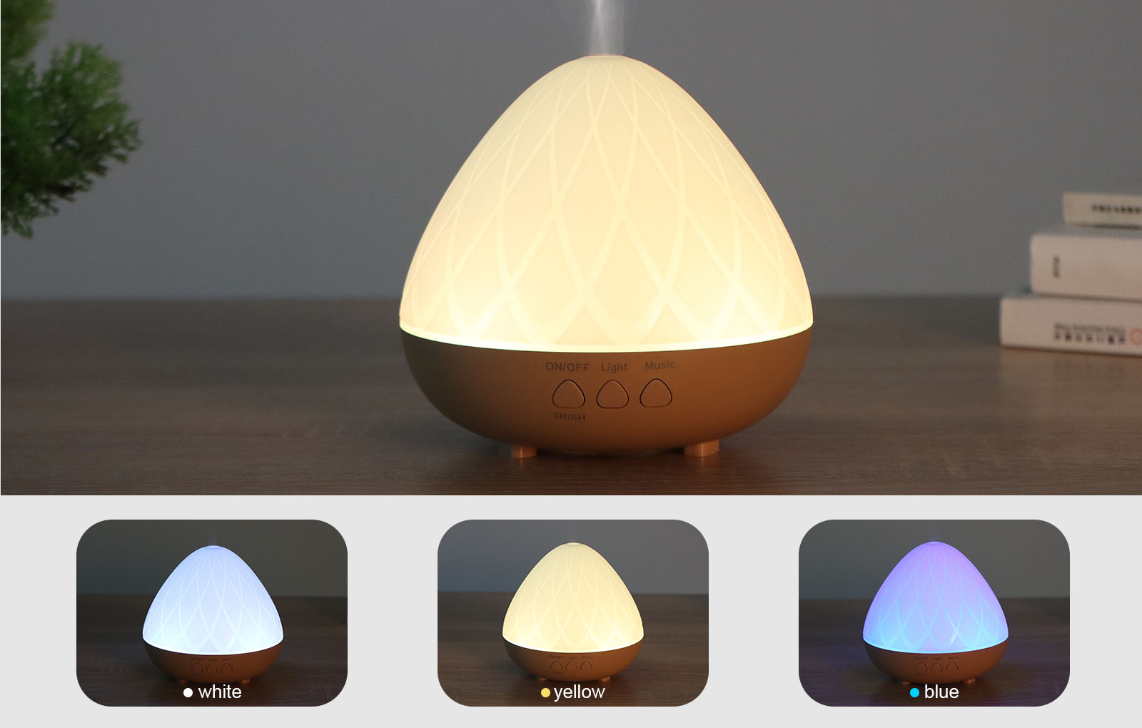 product-KS2401A-05-2 Color-changing Light Aroma Diffuser
