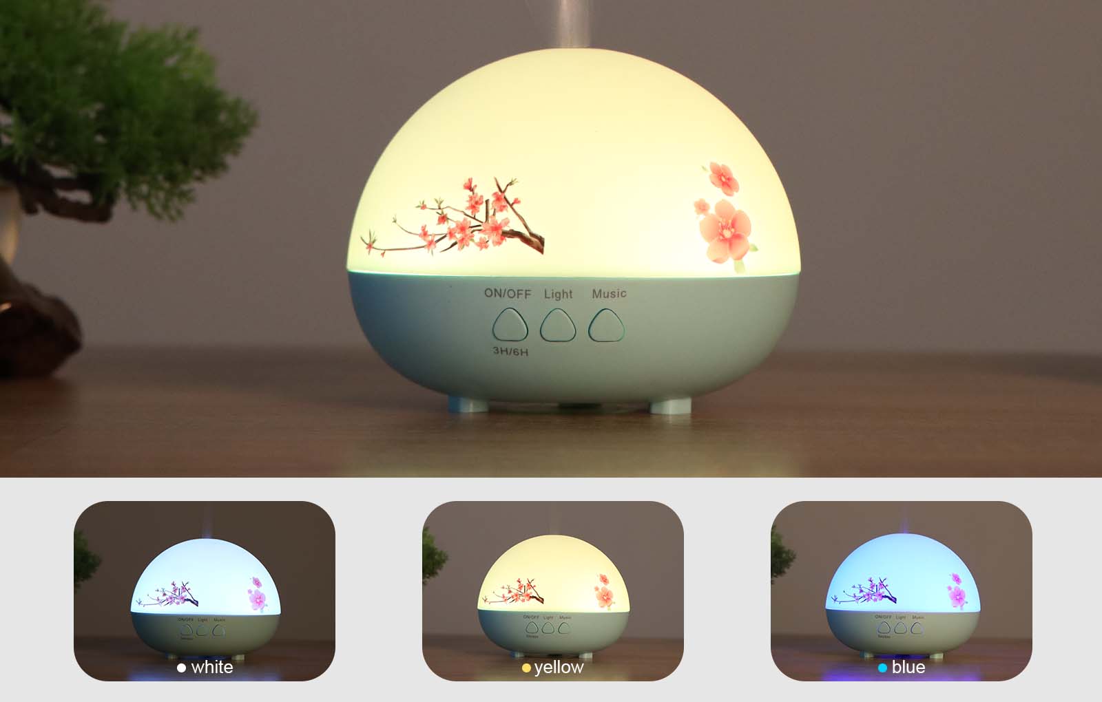 product-KS2402C-01-2 Customizable Globe Aroma Diffuser
