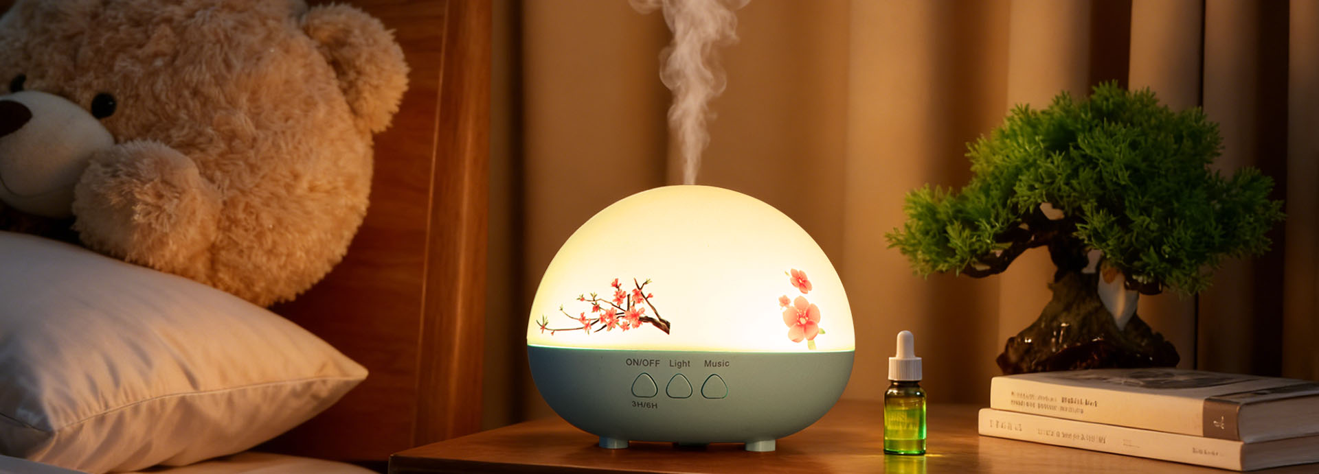 product-KS2402C-01-3 Customizable Globe Aroma Diffuser