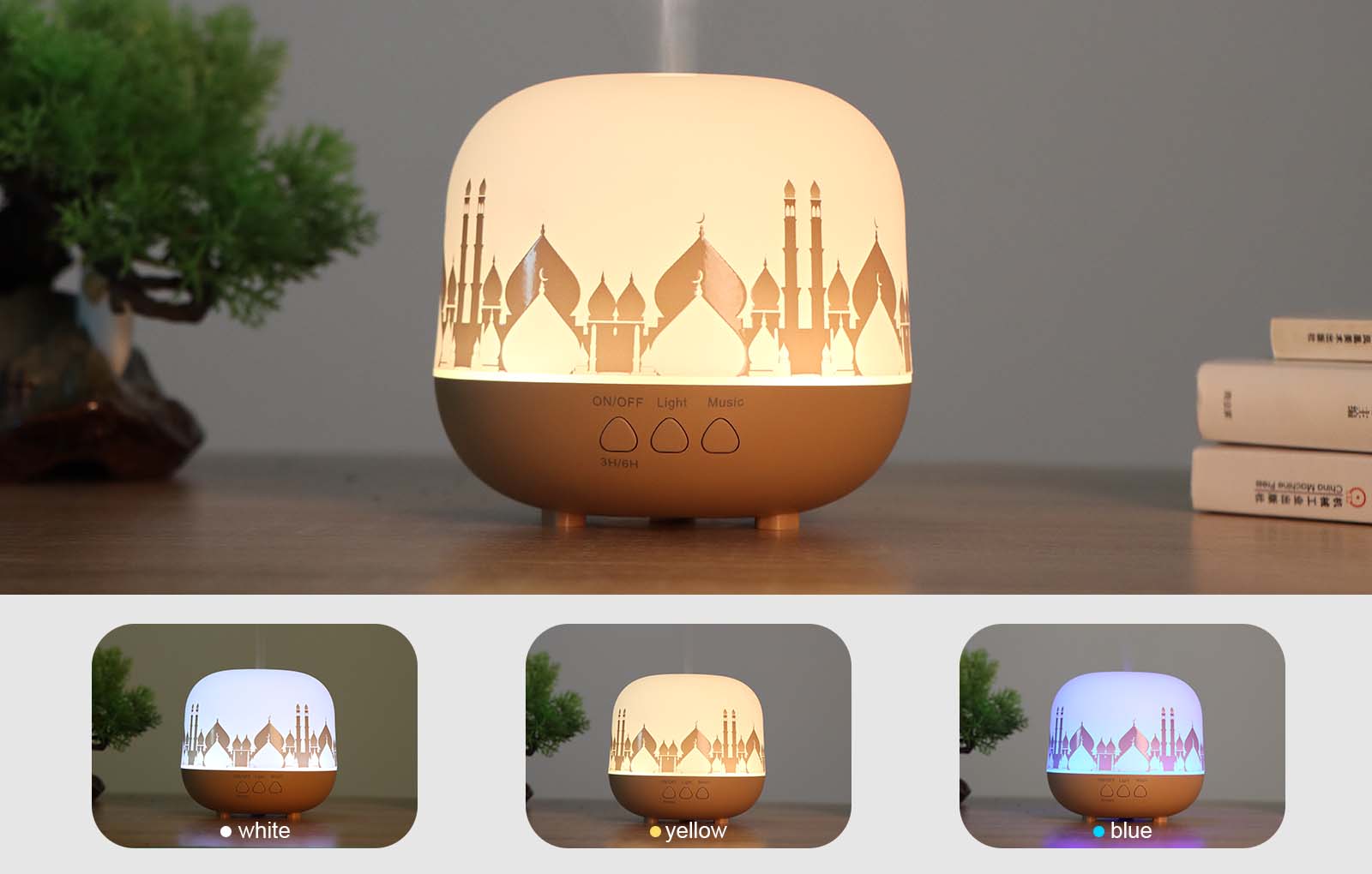 product-KS2403C-01-2 OEM Pattern Aroma Diffuser Humidifier