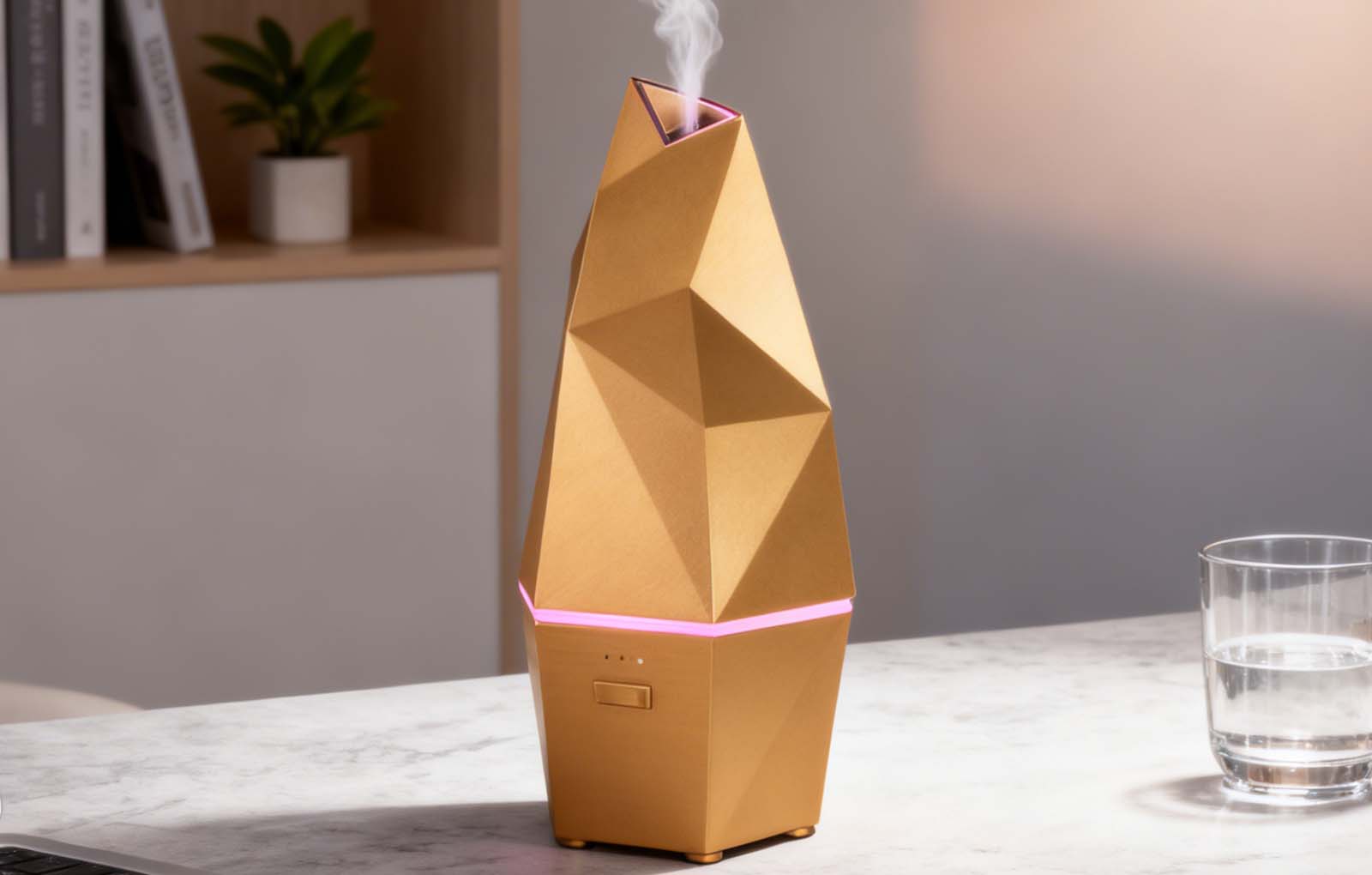 product-KS2504-1 Gradient 7-Color Light Ultrasonic Aroma Diffuser