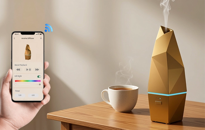 OEM and ODM smart diffuser with phone app control